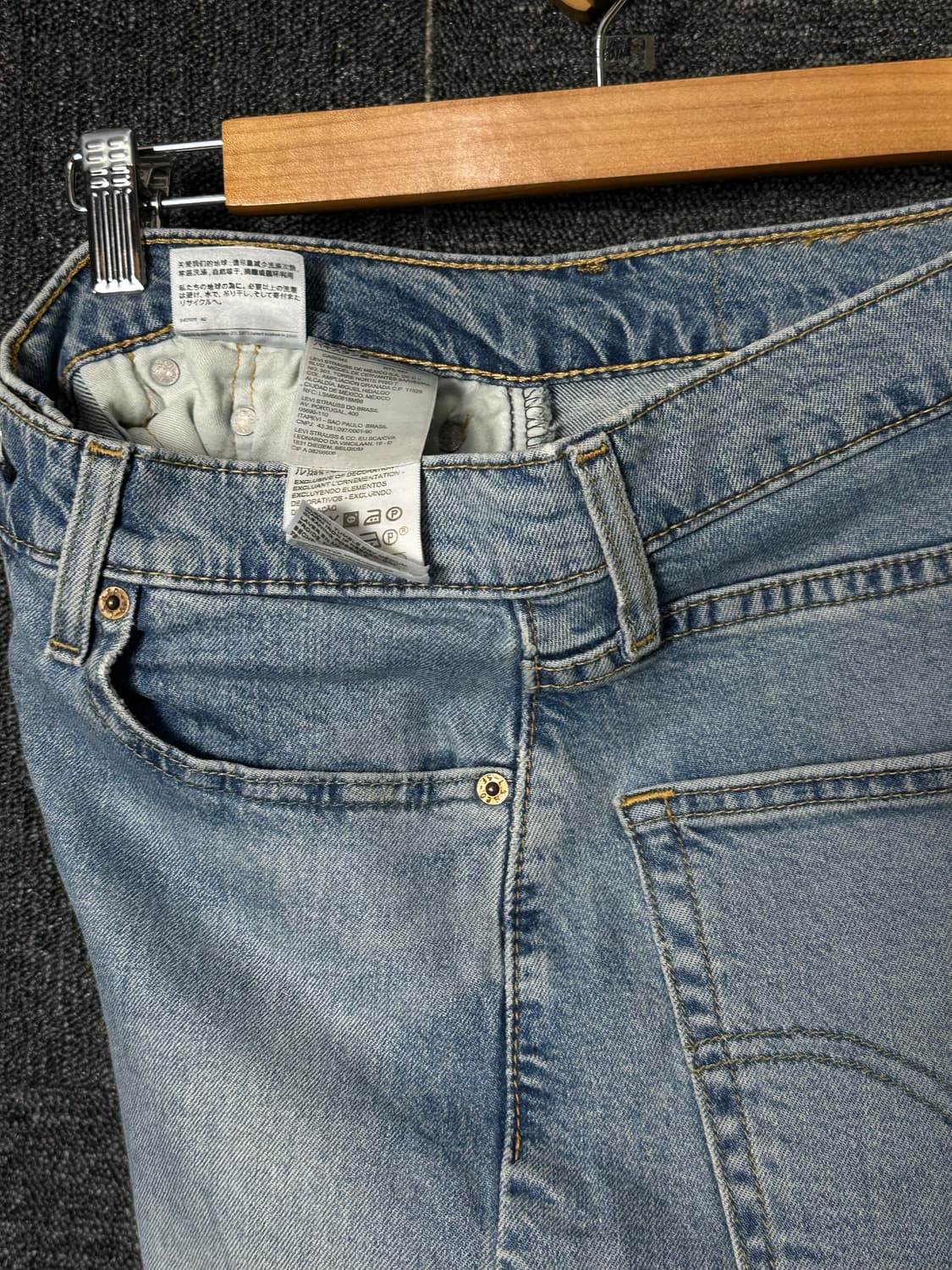 리바이스 502 청바지 W30 L32 상품이미지4
