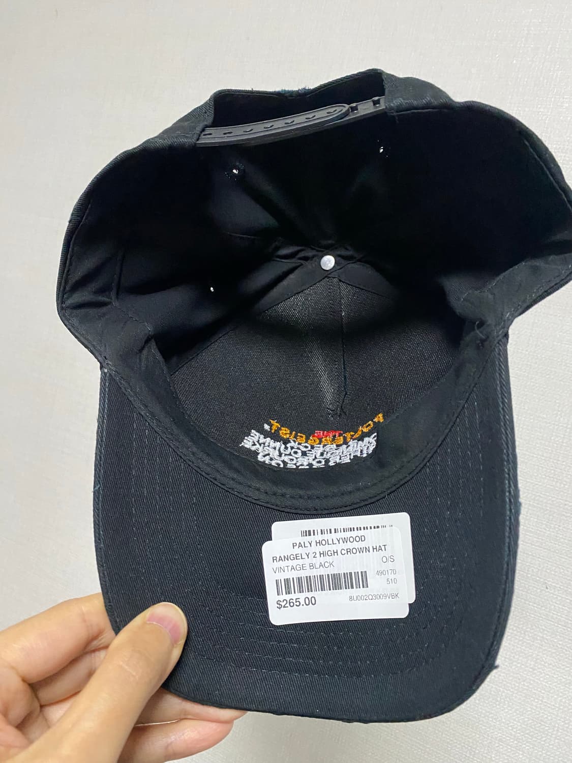 BTS슈가) 팔리 할리우드 폴터가이스트 볼캡 상품이미지8