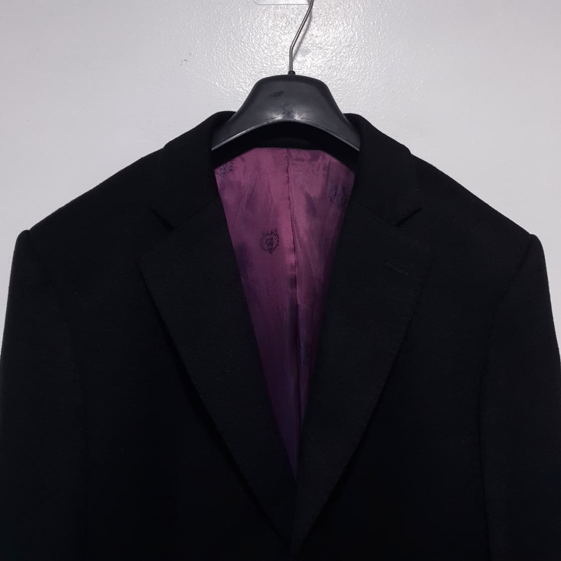 100) 캠브리지맴버스 퍼스트클래스 퓨어 캐시미어 100% 롱 코트 블랙 상품이미지2