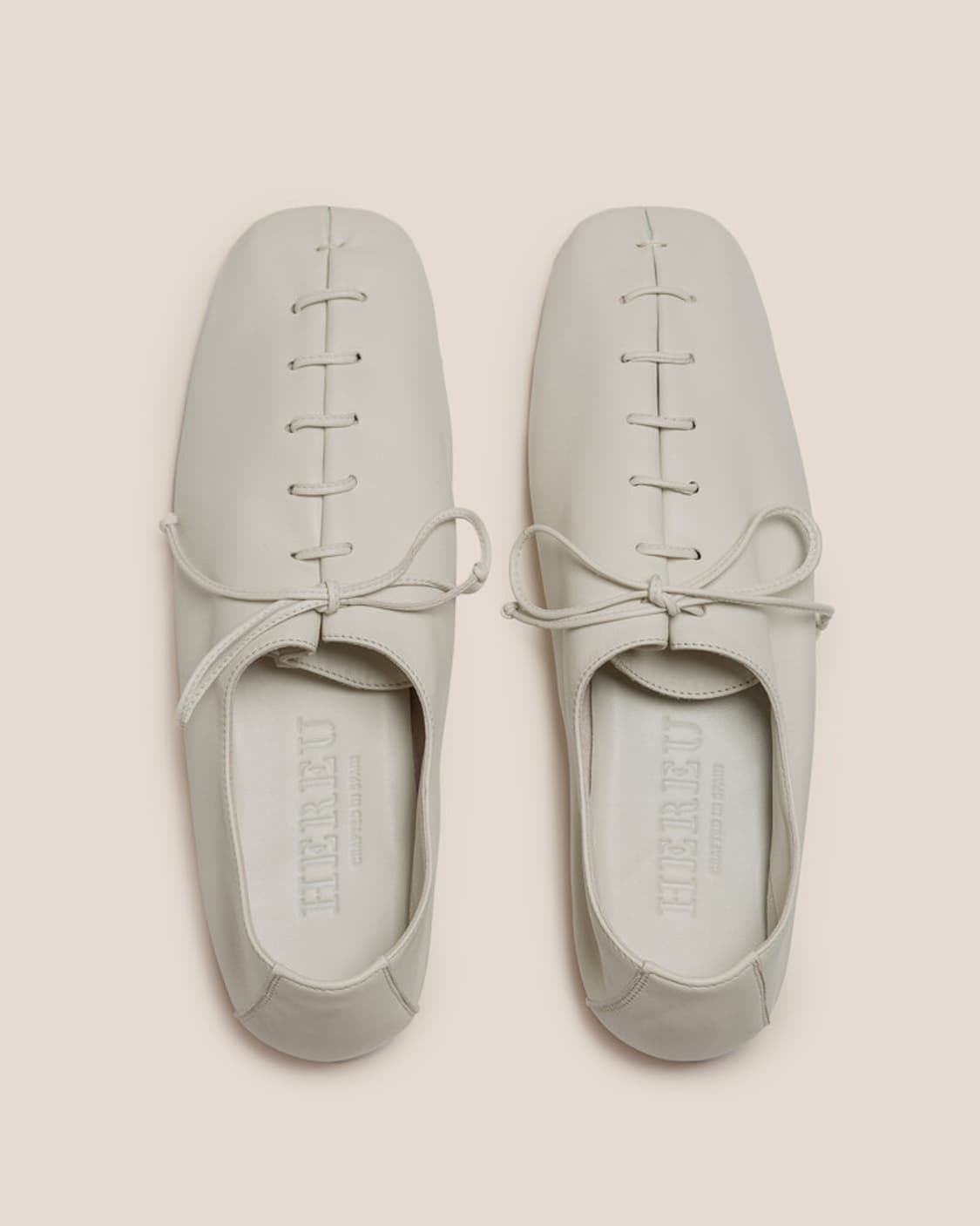 HEREU - LACE UP FLAT SHOES  상품이미지1