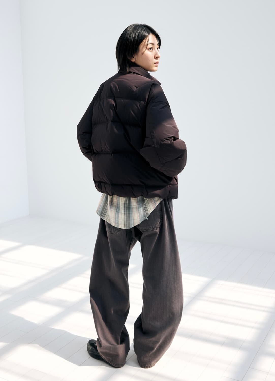 해칭룸 4pk 푸퍼 패딩 버건디 4 상품이미지9