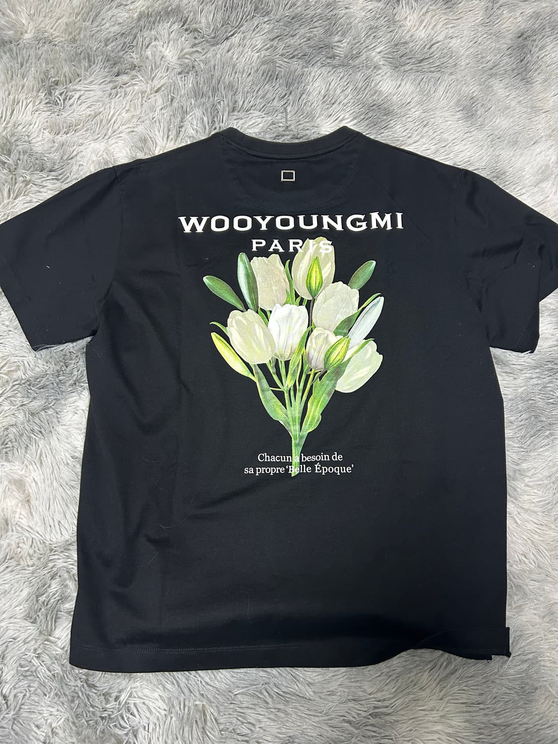 22ss 우영미 플라워 반팔 상품이미지1