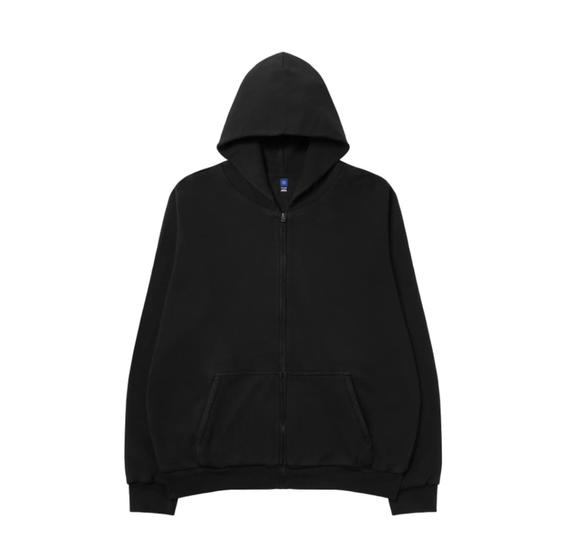 이지 YZY 집업 후드 블랙 상품이미지1