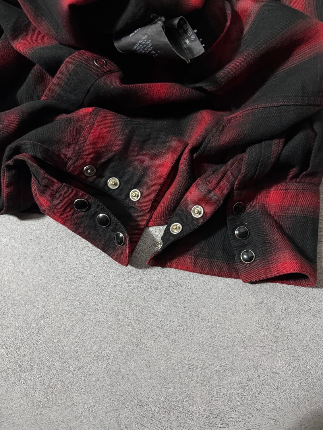 13FW 생로랑 플란넬 체크셔츠 상품이미지7