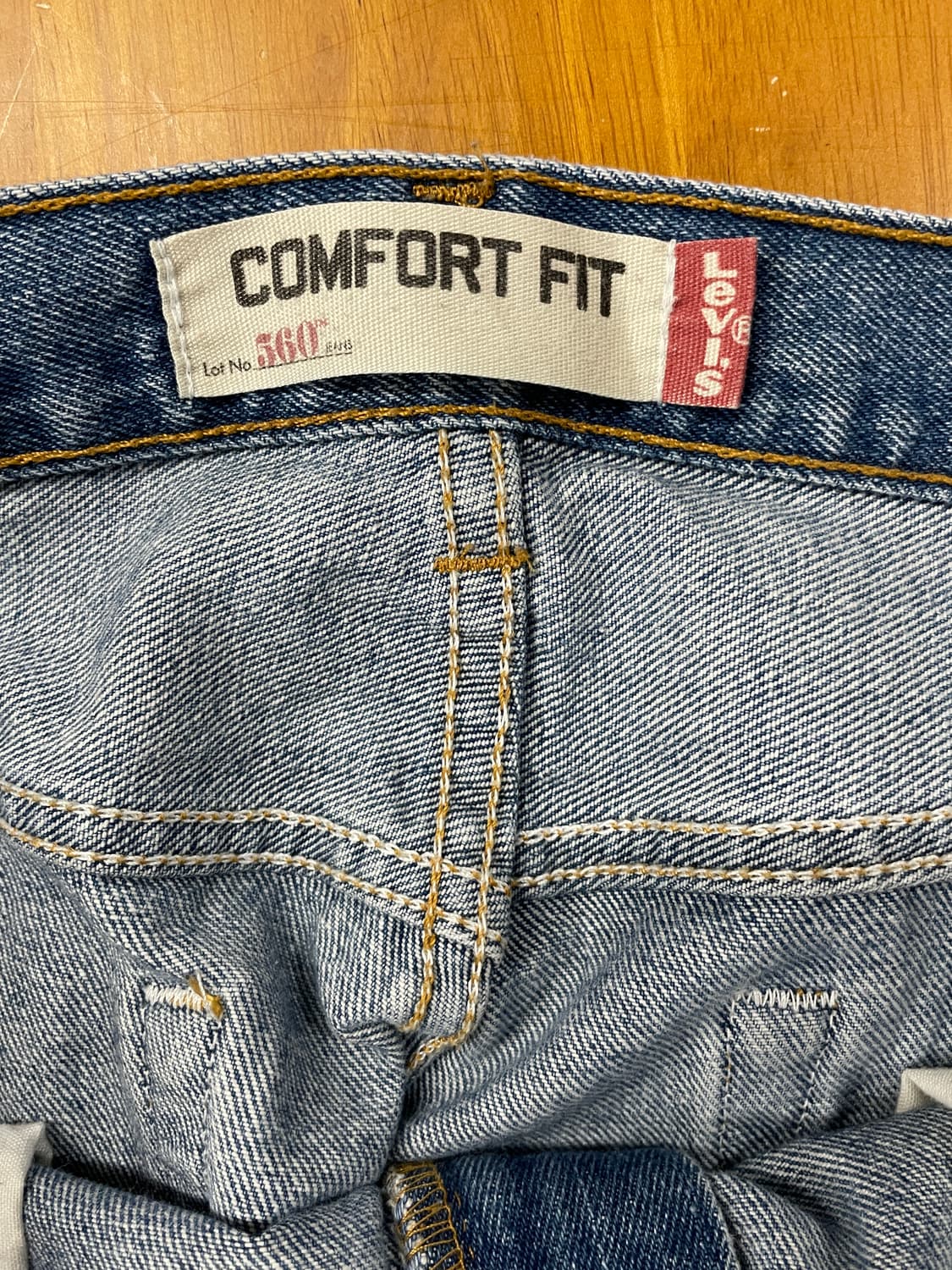 Levi's 560 중청 데님 팬츠  상품이미지7