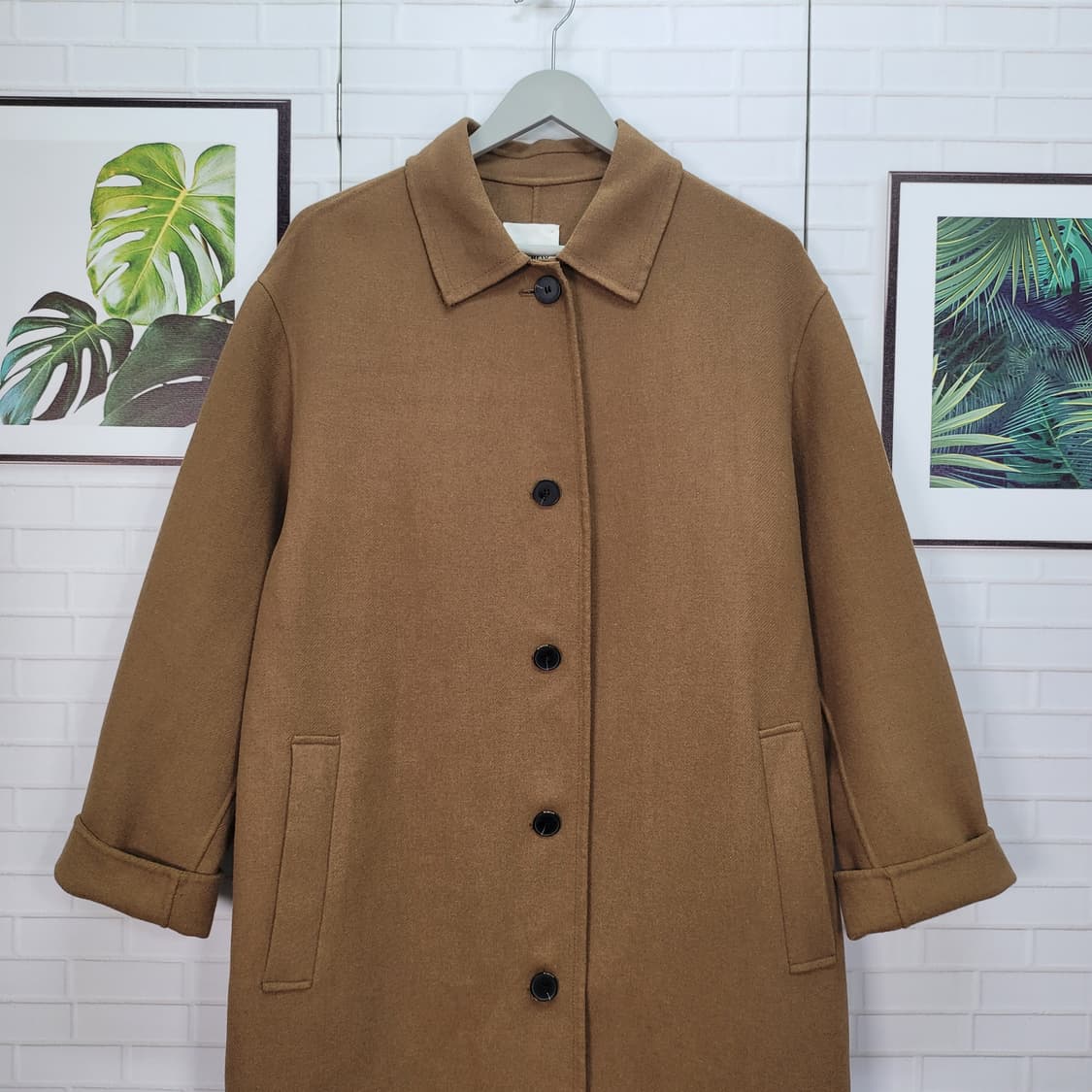 STUDIO TOMBOY 스튜디오톰보이 울 롱코트 자켓 55 66사이즈 상품이미지2
