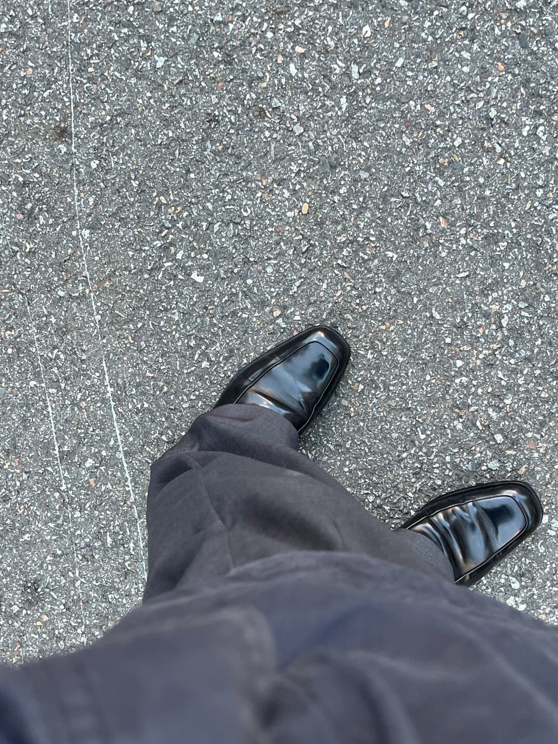 [uk6] 00s prada dress shoes 상품이미지1