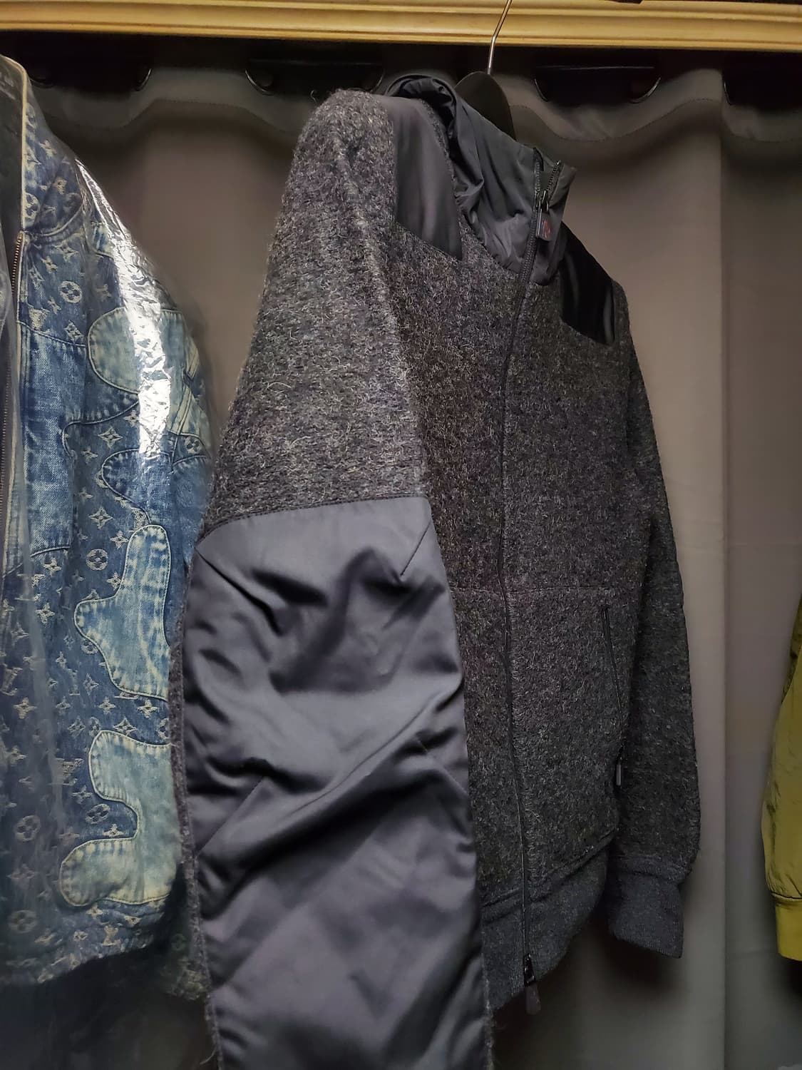 몽클레어 그레노블 모헤어 나일론후드자켓 상품이미지6