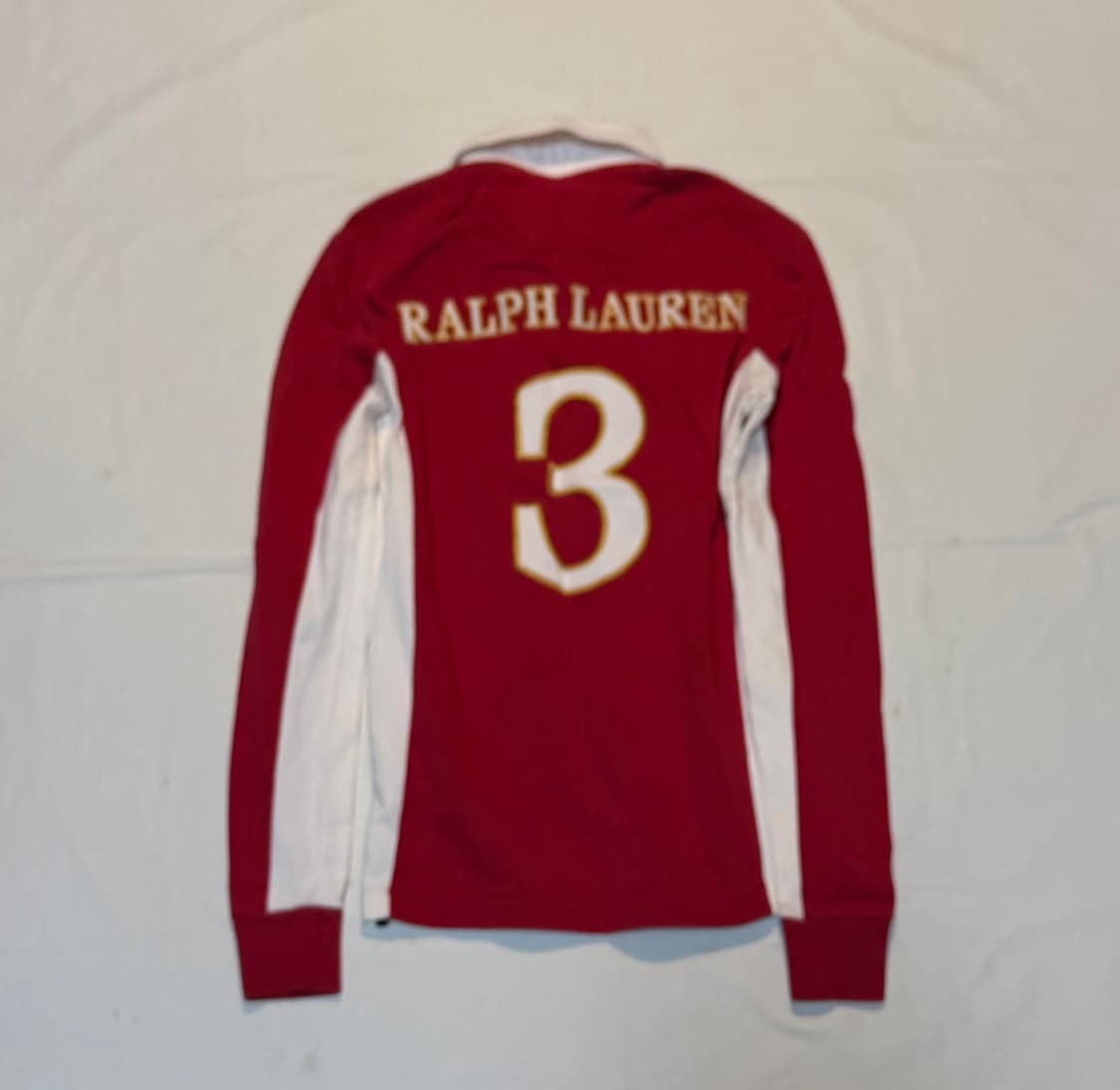 폴로 랄프로렌 스포츠 빅포니 치프키프 롱슬리브 럭비티 레드 상품이미지4