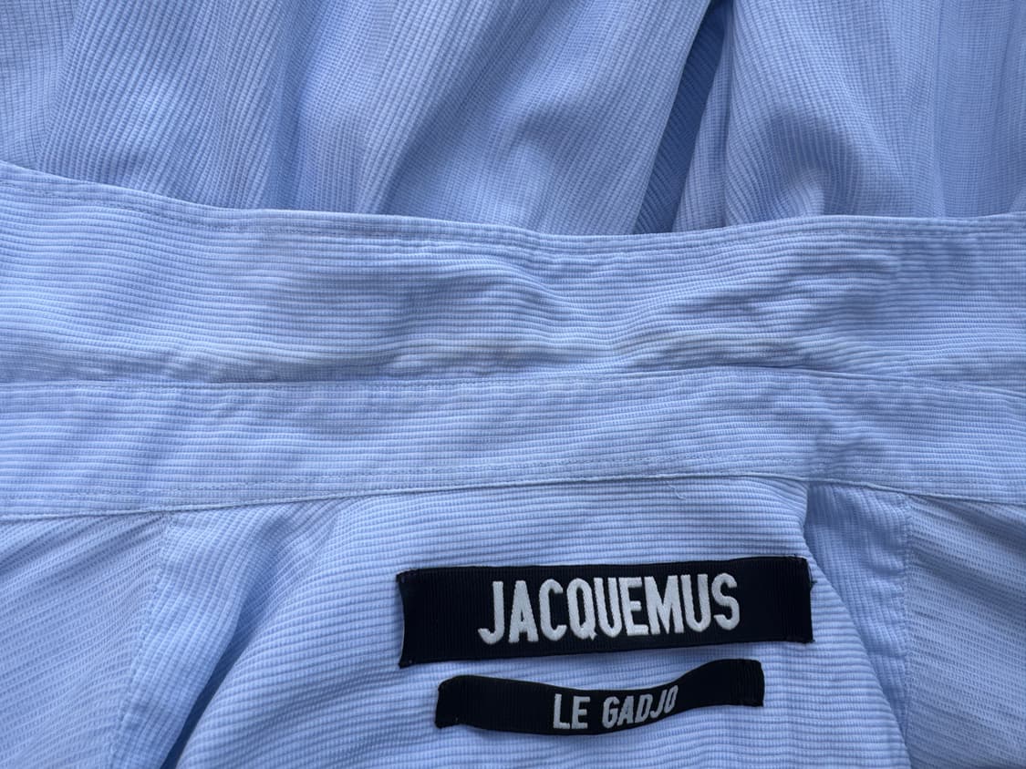 자크뮈스 르 가조  스트라이프 코튼 셔츠  JACQUEMUS LE GAD 상품이미지7