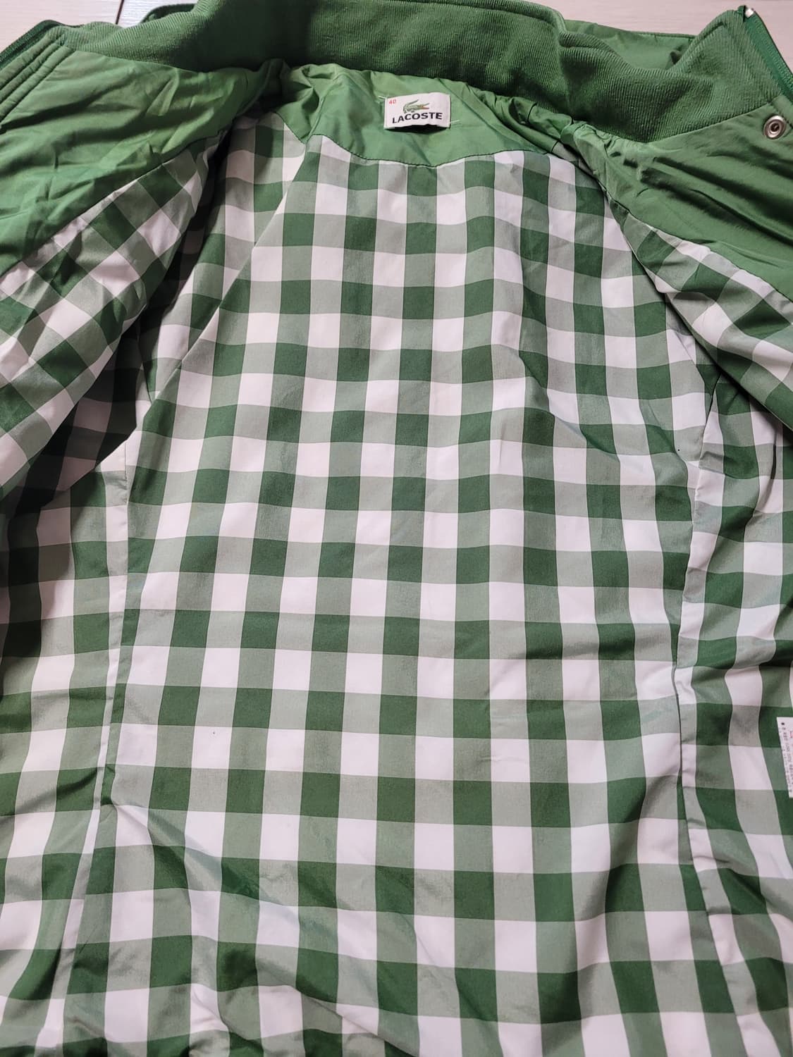 라코스테 퀼팅 후드 점퍼 자켓 40 (66~77) 상품이미지5