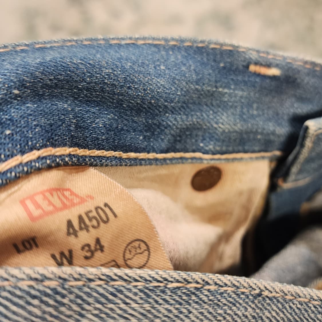 LVC 44501XX 대전모델 셀비지팬츠 상품이미지10