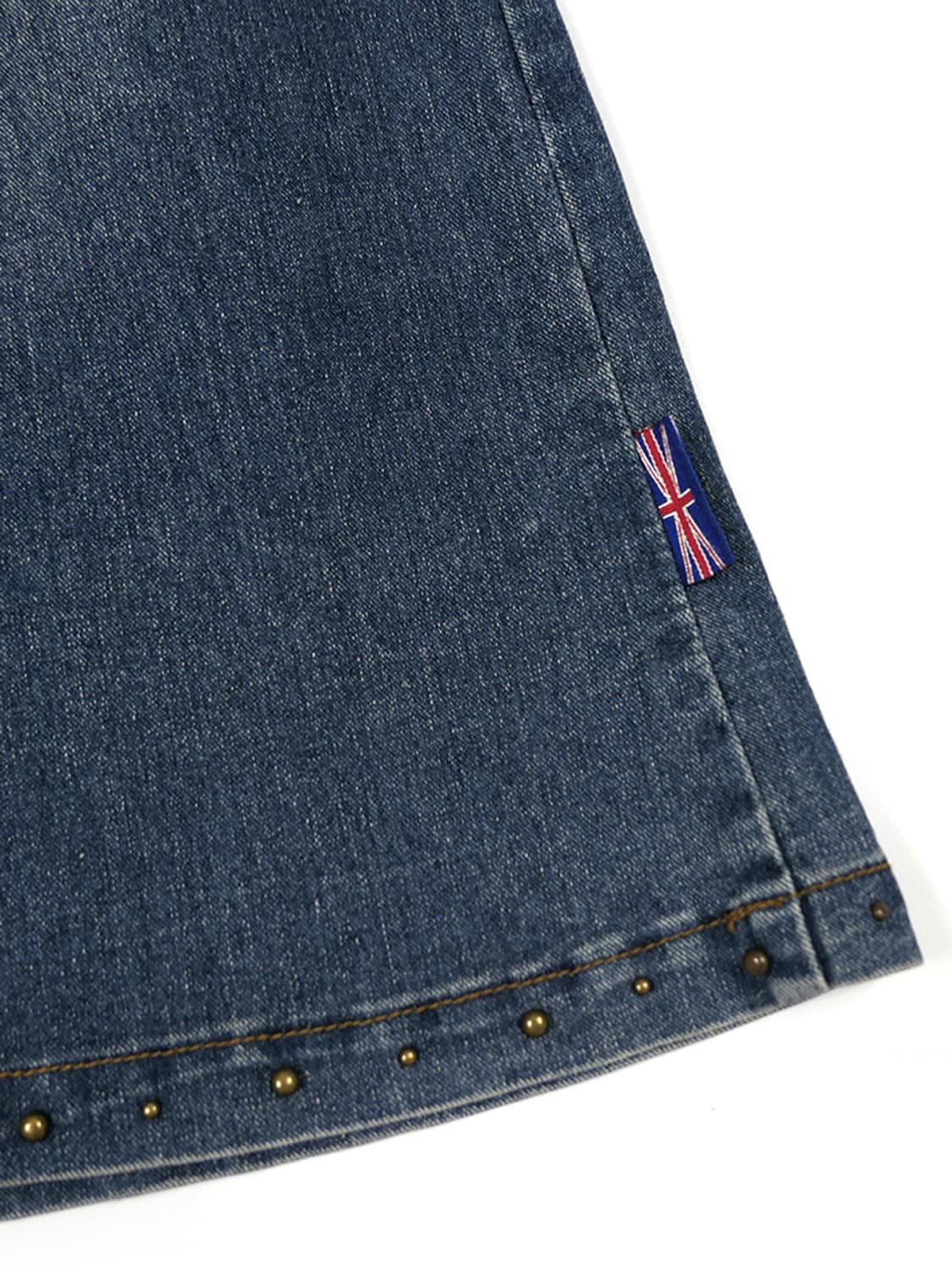 vintage studded denim skirt 상품이미지3