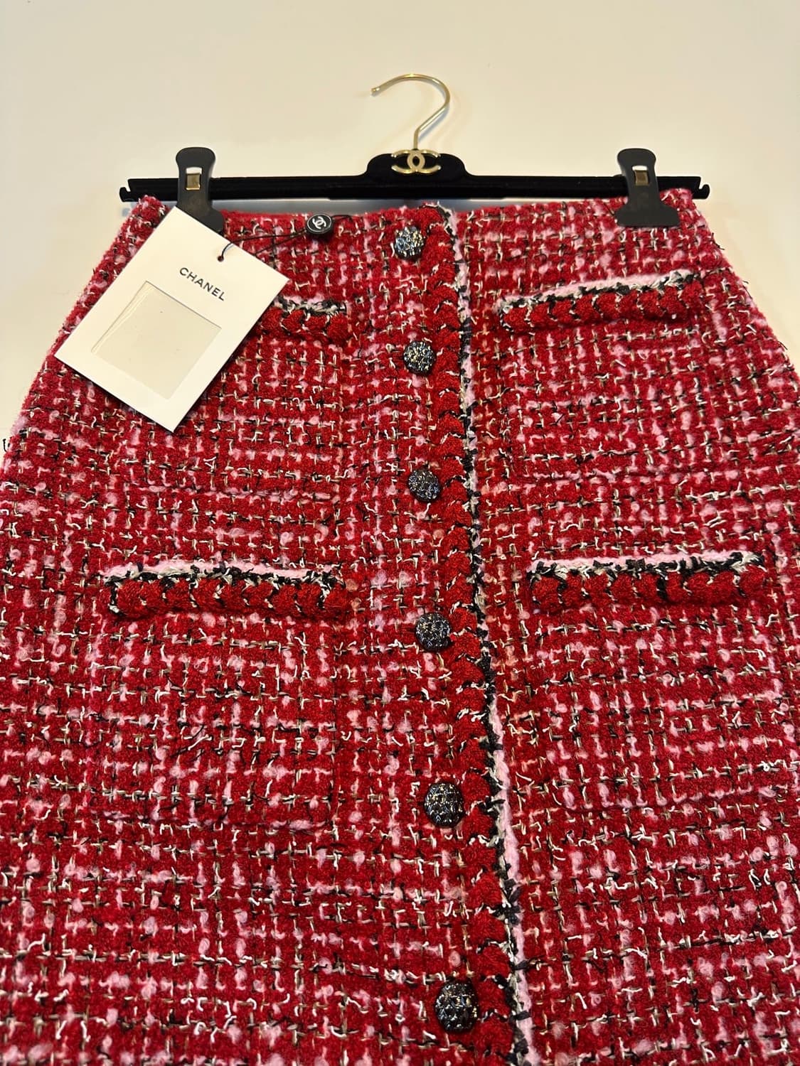(새상품)샤넬트위드스커트(허리26-27) 상품이미지10
