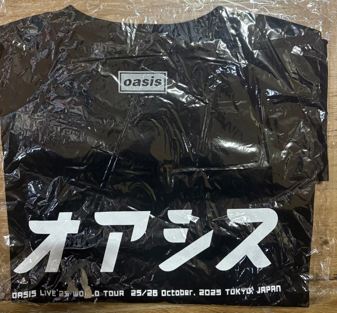 오아시스 도쿄 머천 티셔츠L 상품이미지2