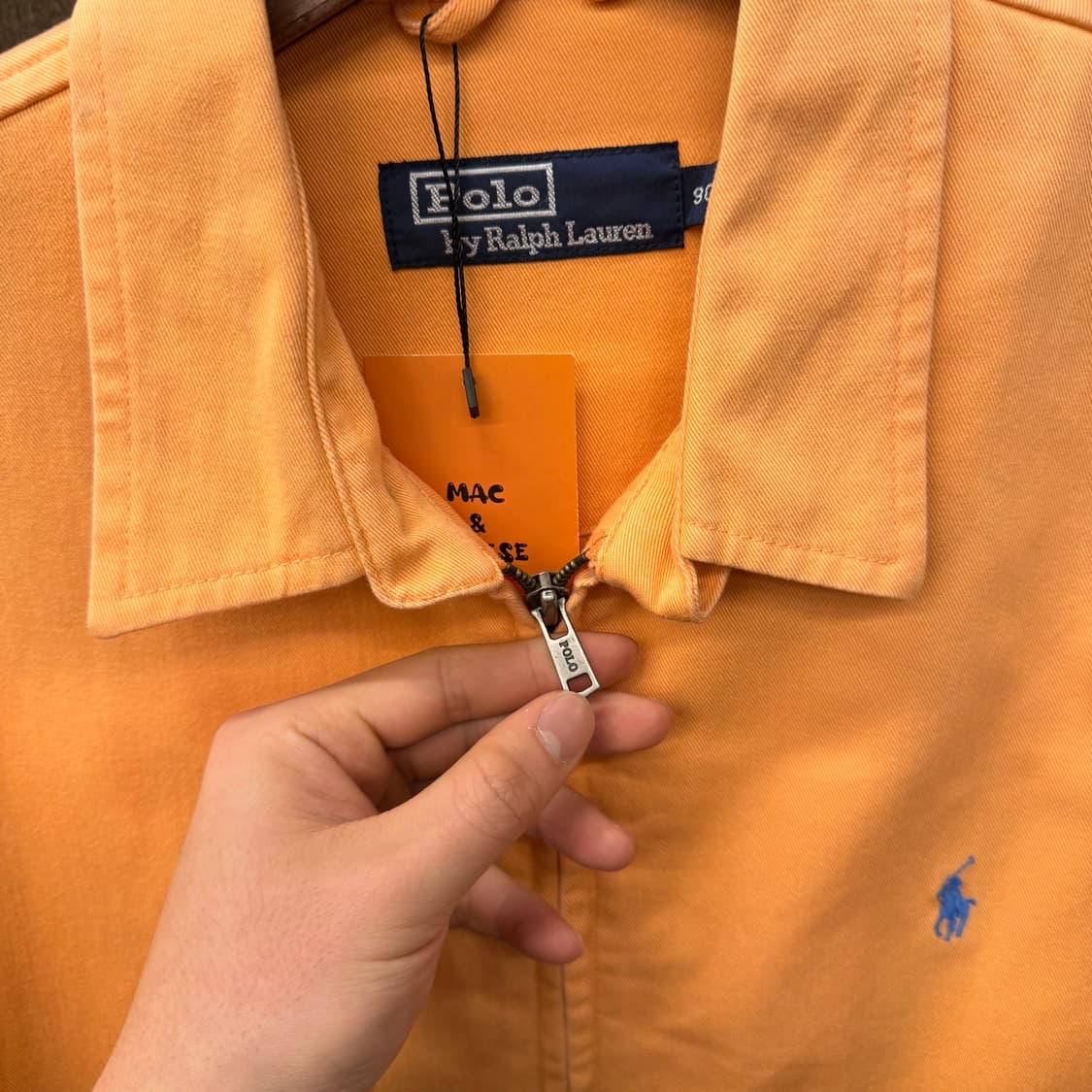 90s 폴로 랄프로렌 스윙탑 자켓 코튼 블루종 N644 상품이미지4