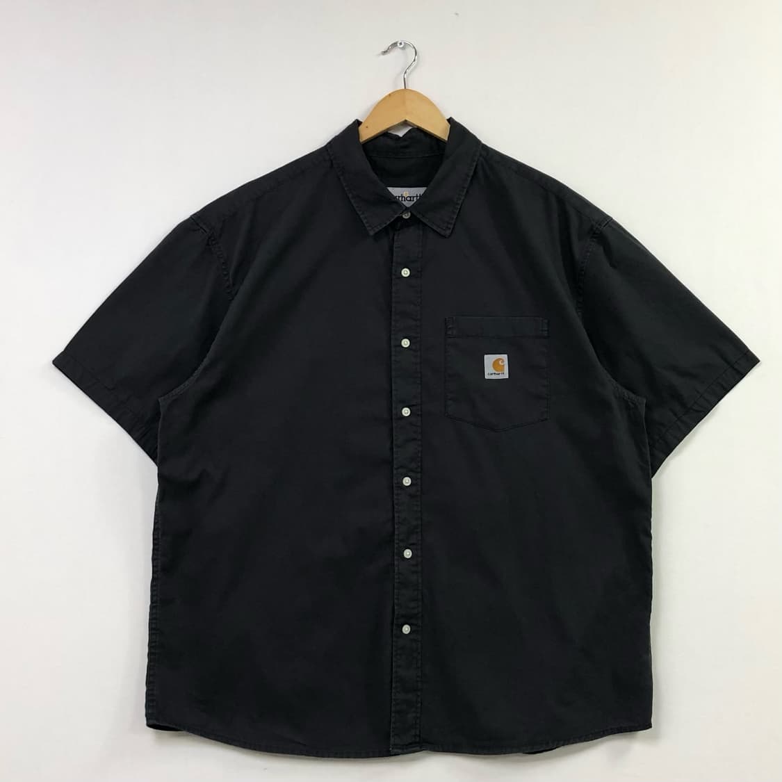 XL 칼하트 블랙 워크 셔츠 상품이미지2