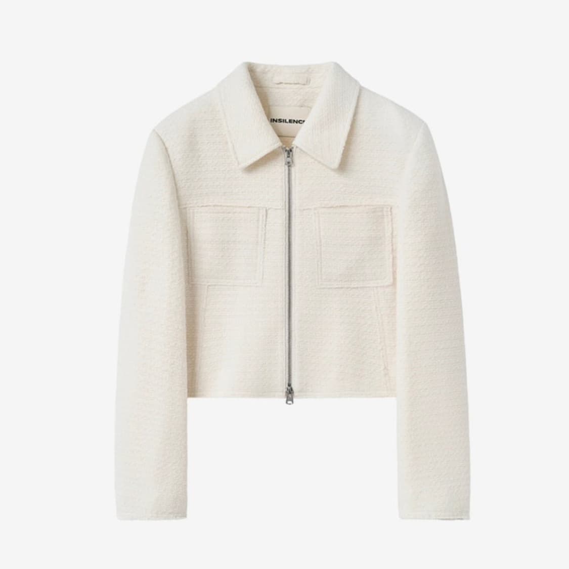 인사일런스우먼 트위드집업자켓 상품이미지1