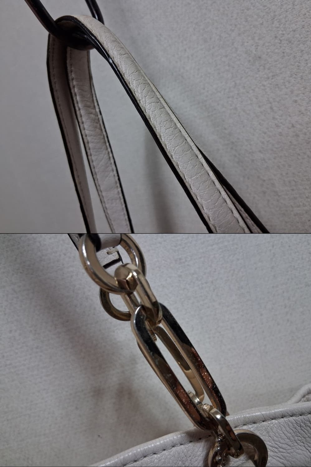 일본빈티지 코치 아이보리 숄더 백 큰사이즈 
원산지일본판 중고수입 소품에 상품이미지3