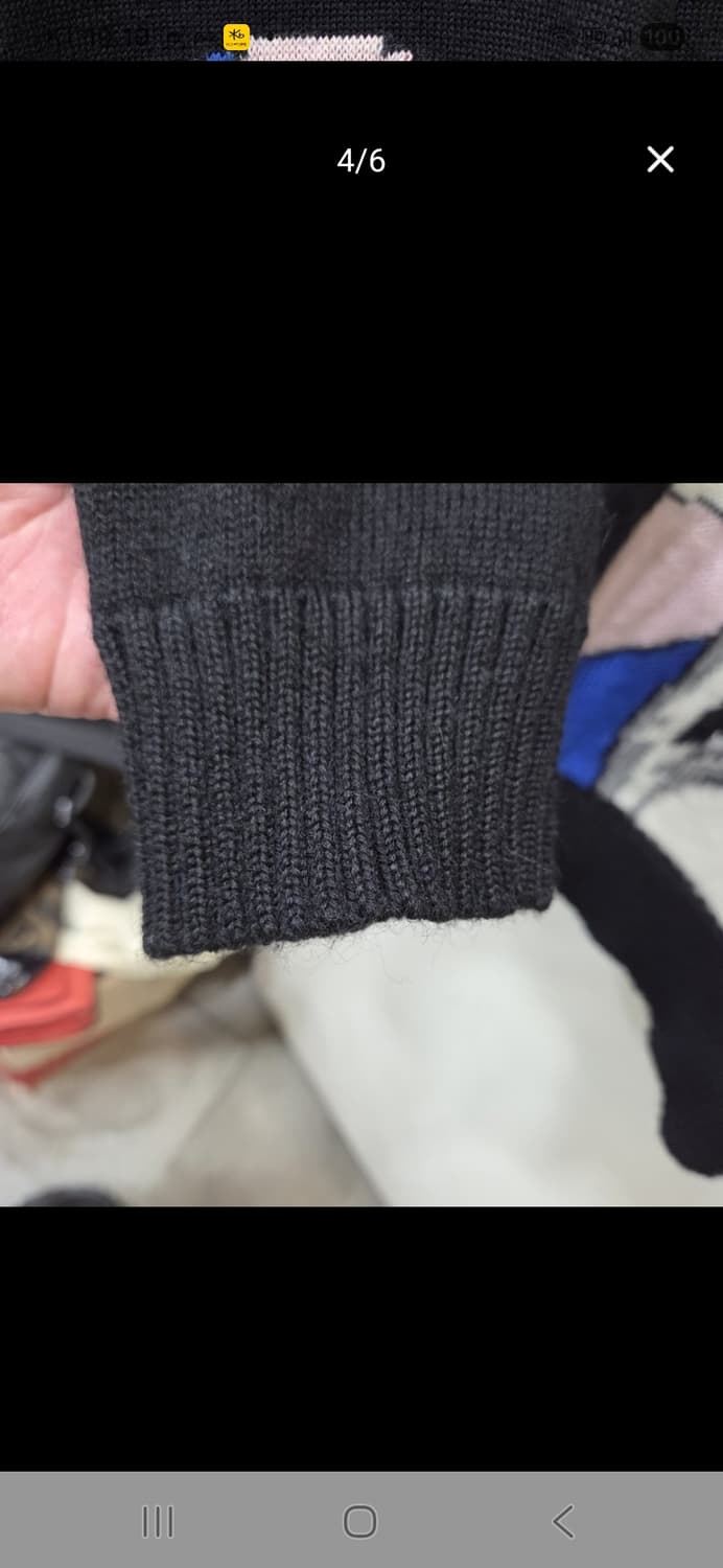 생로랑 샤크 니트 상품이미지4