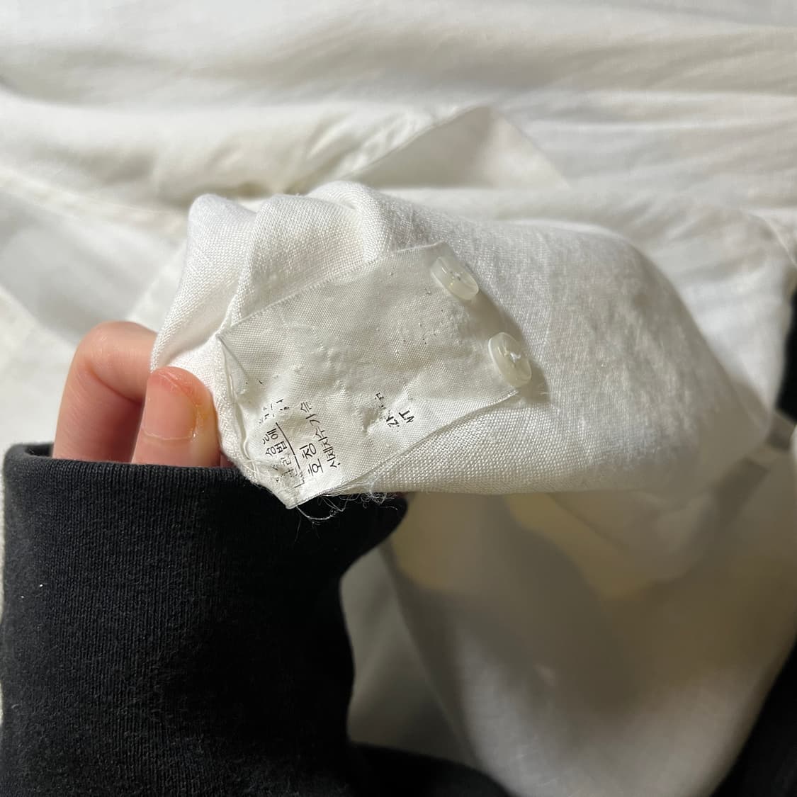 헤지스 헨리넥 린넨 셔츠 상품이미지7