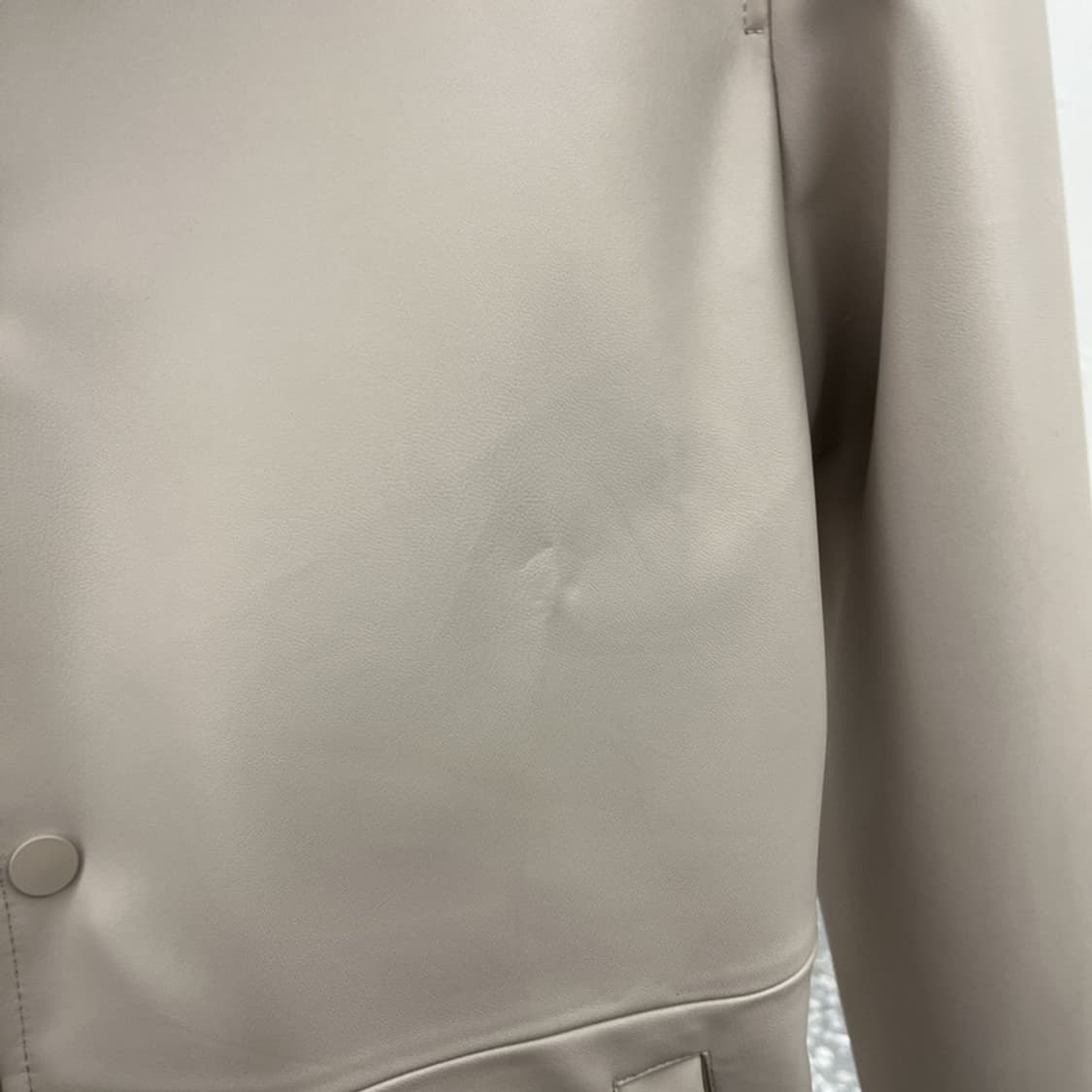 자라 ZARA 캐쥬얼 레자 가죽자켓 95 C05722 상품이미지5