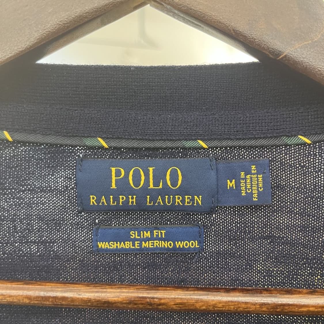 폴로 랄프로렌 빈티지 워셔블 여리핏 메리노울 가디건 M C10338 상품이미지5