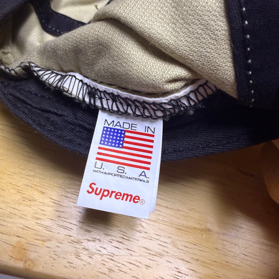 슈프림 코듀로이 캠프캡 베이지 23FW 상품이미지6