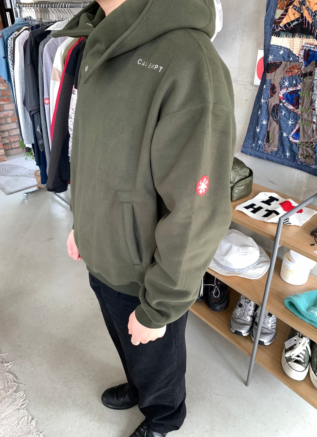 Cavempt 카브엠트 넥 플랩 후디 상품이미지3