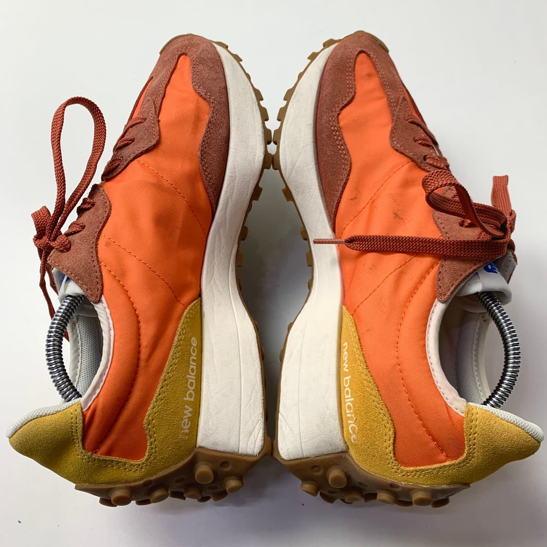 [270/정품] 뉴발란스 327 오렌지 운동화 신발
 상품이미지4