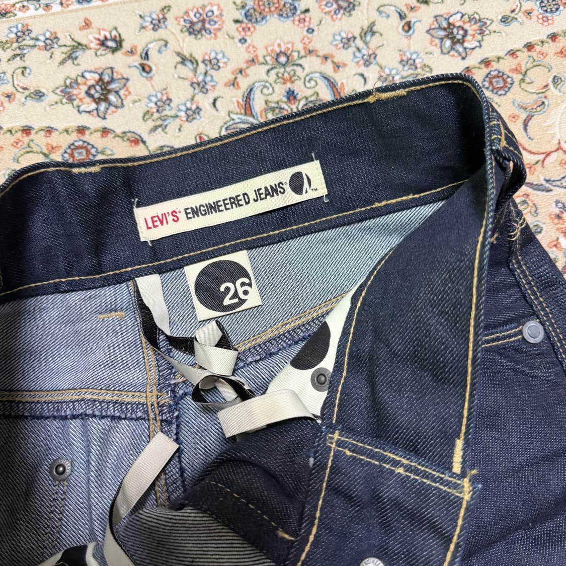 리바이스 엔지니어드 가먼츠 데님스커트 levis engineered ga 상품이미지4