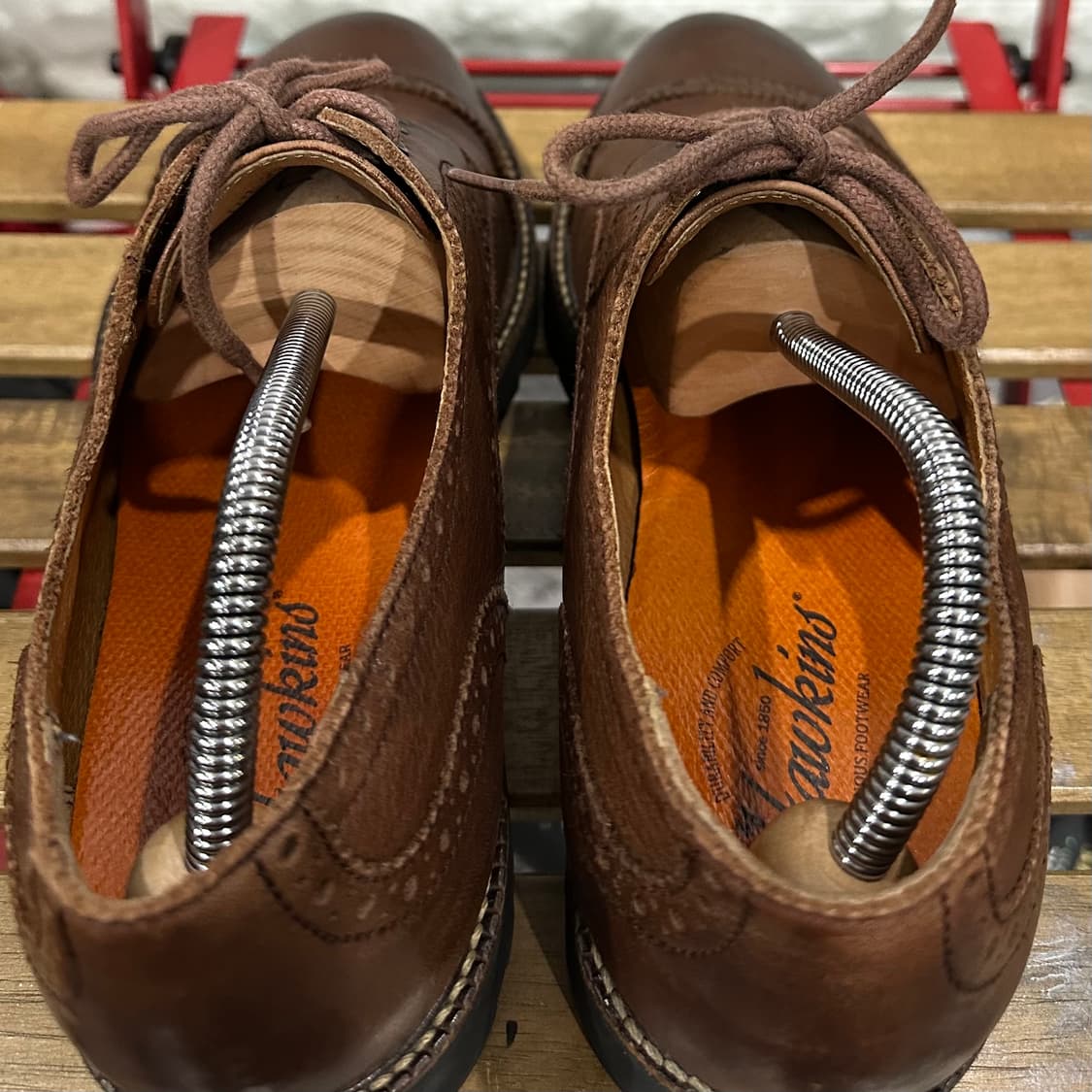 265) 호킨스 로퍼 남성 남자 구두 NOEL S TIP 브라운 레더 상품이미지5