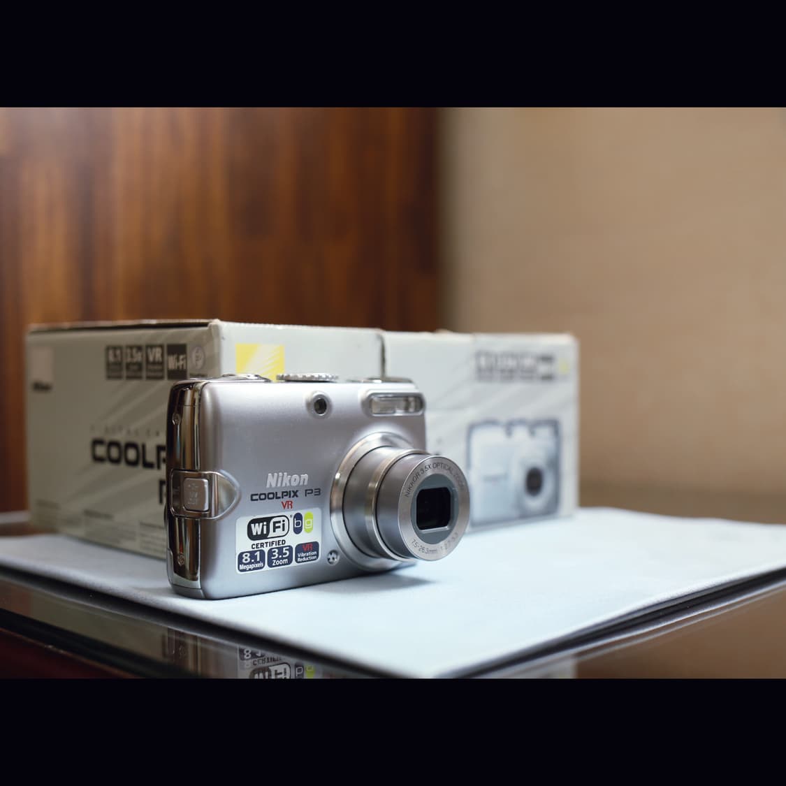 레어<준민트급>니콘 쿨픽스 P3 (p4) 빈티지 디카 박스세트 상품이미지2