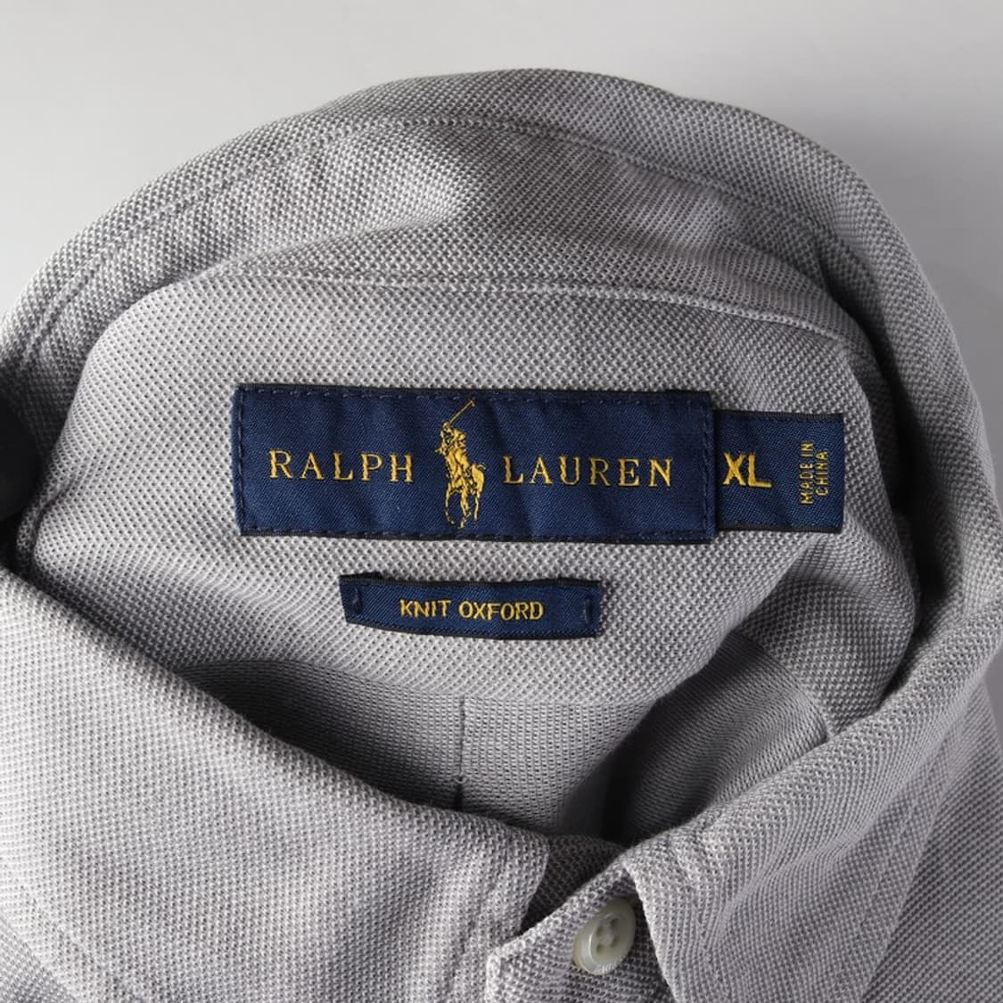 폴로랄프로렌 니트 옥스포드 그레이 긴팔셔츠 XL 상품이미지5