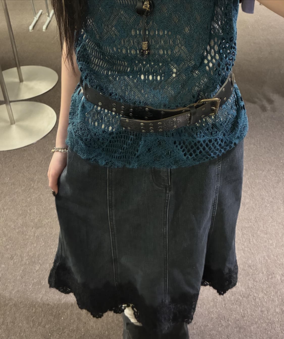 Grunge Lace & Mesh🫐🖲️ 상품이미지4