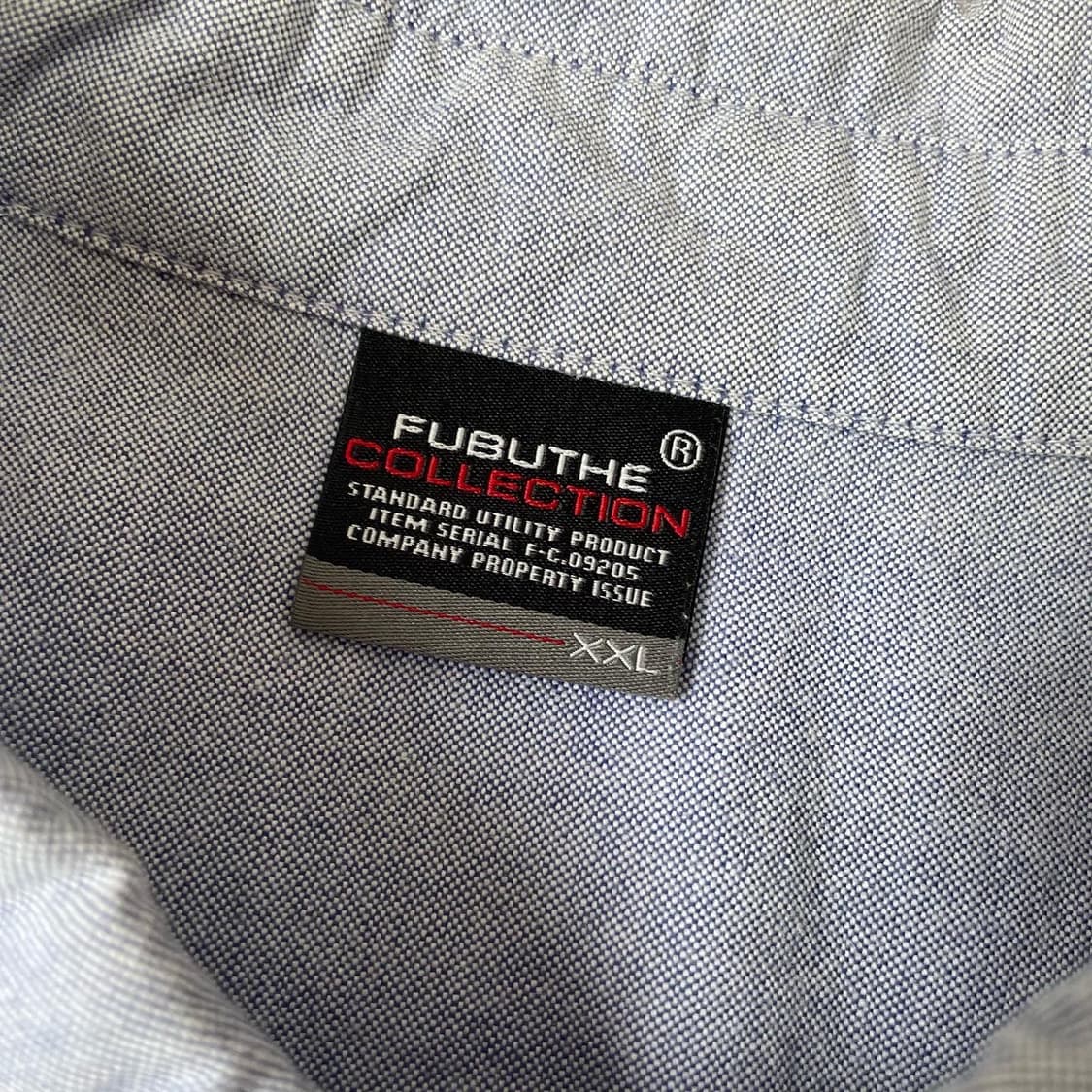 후부 샴브레이 반팔 셔츠 2XL 상품이미지5