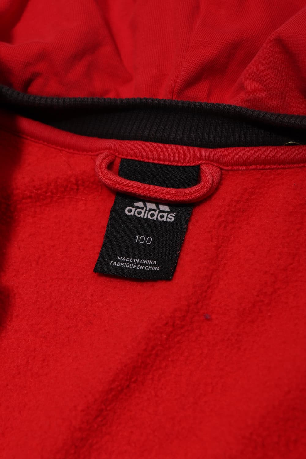 ADIDAS 00s AC밀란 1899 레드 후드 집업 size 100 상품이미지4