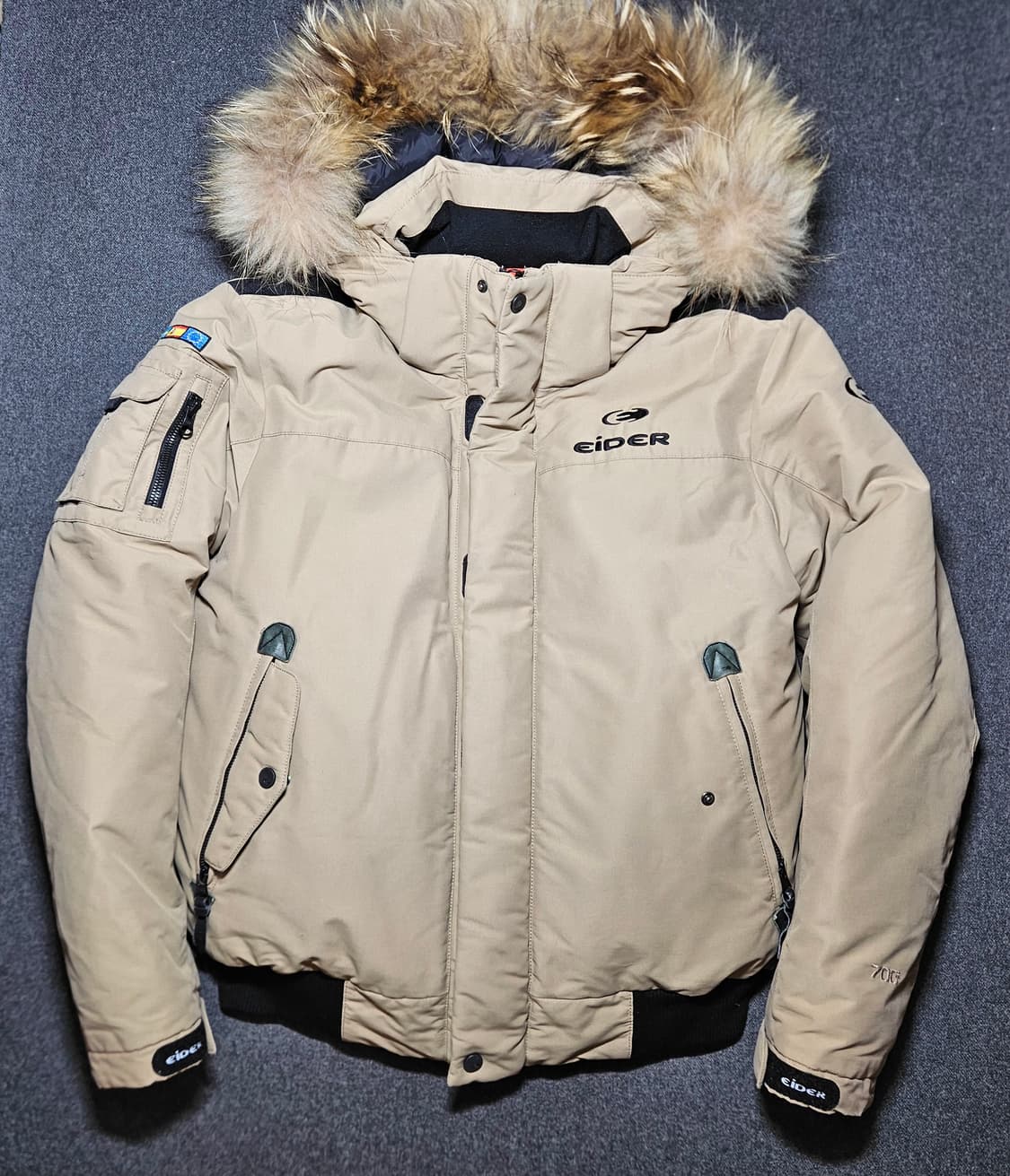 아이더 스투키 오리털 봄버핏 파카 95 남녀공용 상품이미지1