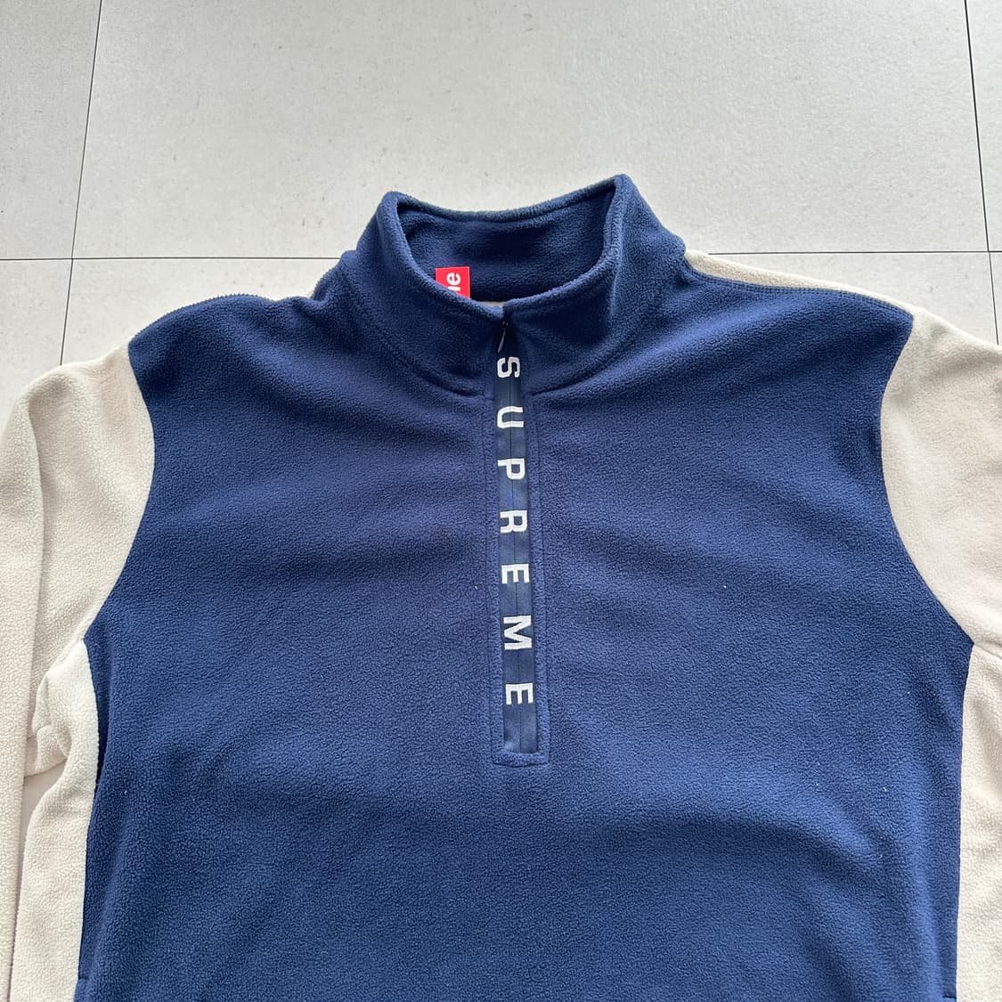 2014년 FW 슈프림 투톤 플리스 풀오버 L 상품이미지2