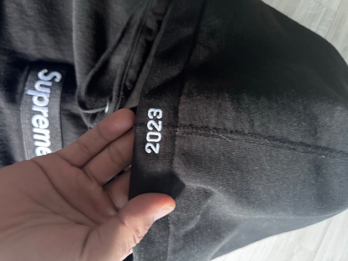 슈프림 박스로고 후드티 L 블랙 상품이미지3