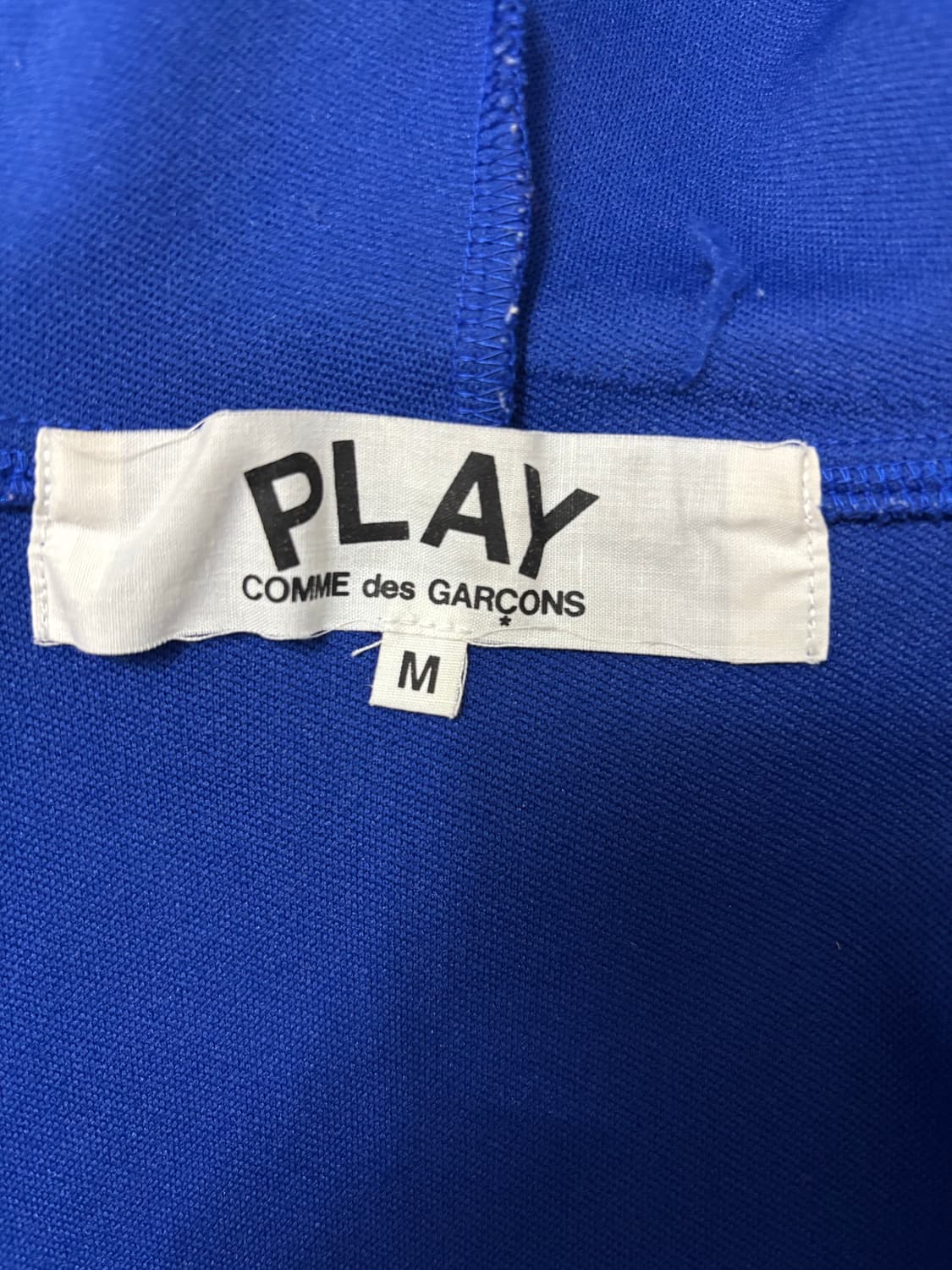 꼼데가르송 PLAY 후드집업 M 상품이미지5
