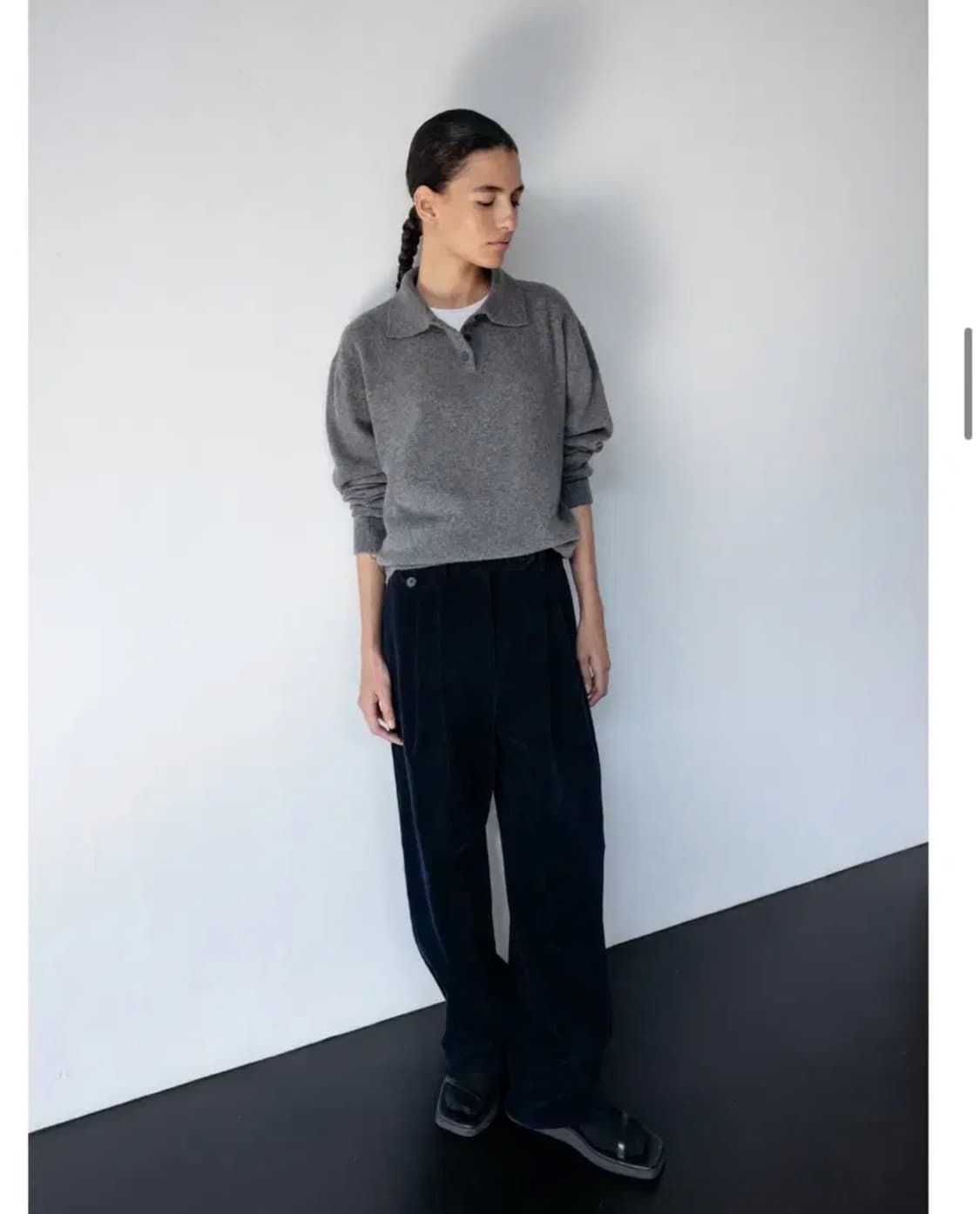 르917 le17septembte 르셉템버 캐시미어 카라니트 상품이미지2