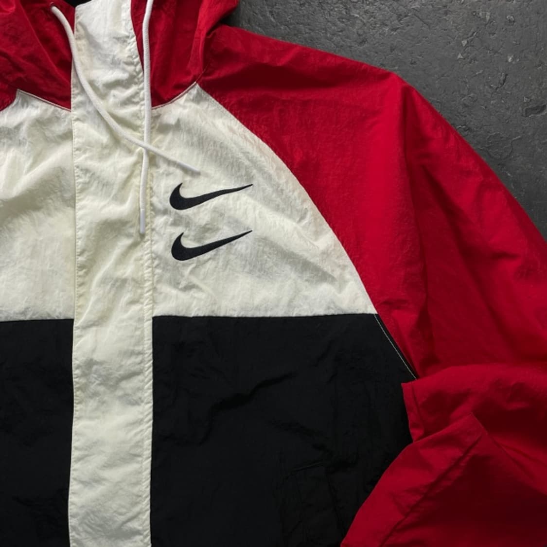 95-100 나이키 더블스우시 바람막이 상품이미지2
