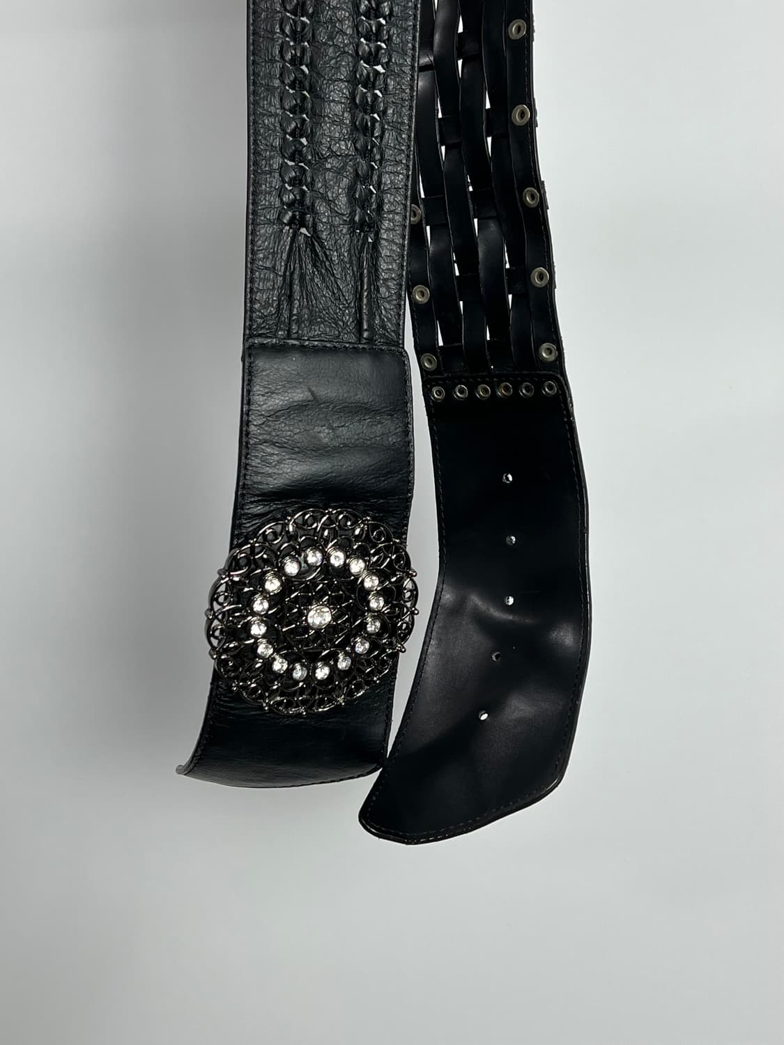 빈티지 디테일 레더 벨트 상품이미지5