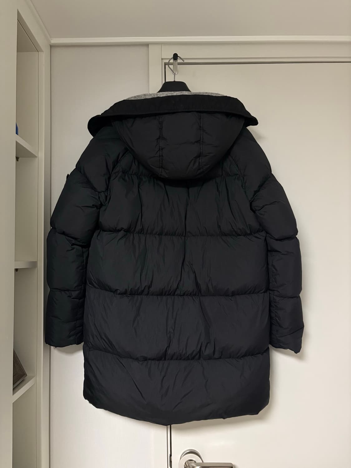 스톤아일랜드 크링클랩스 롱패딩 블랙 s 상품이미지2