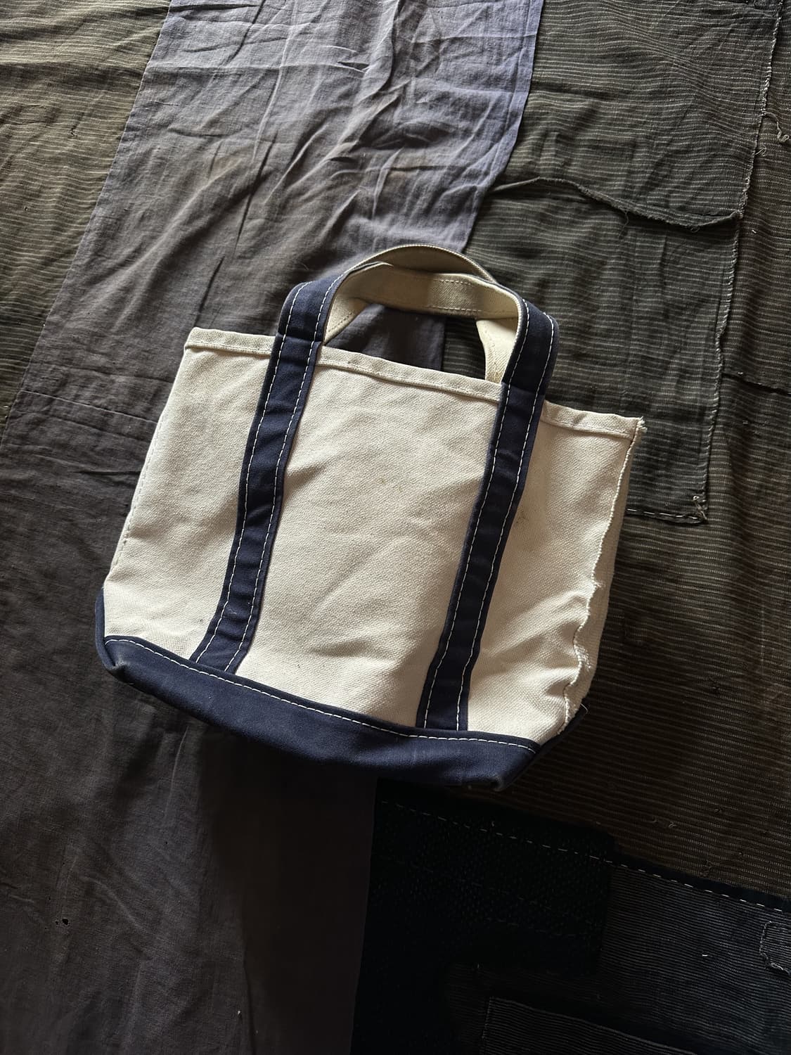 90s USA LL Bean Boat and Tote Mini Bag 상품이미지3