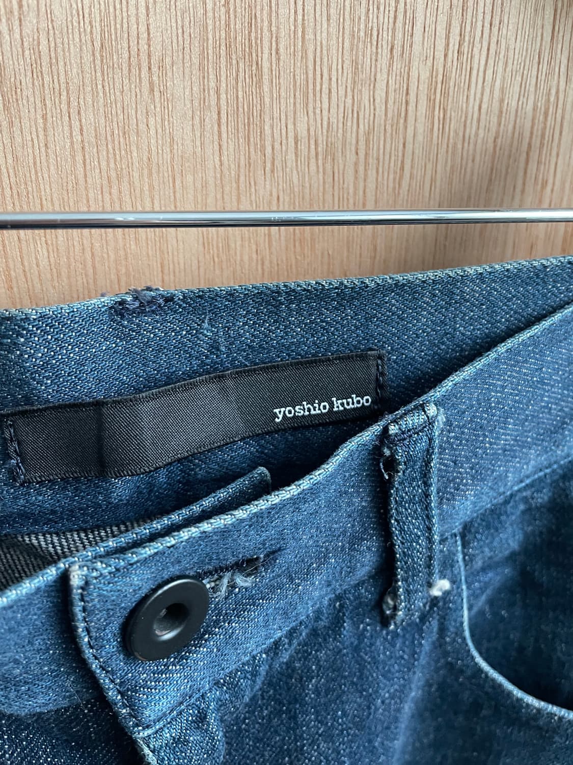 요시오쿠보 반다나 데님 팬츠 상품이미지5