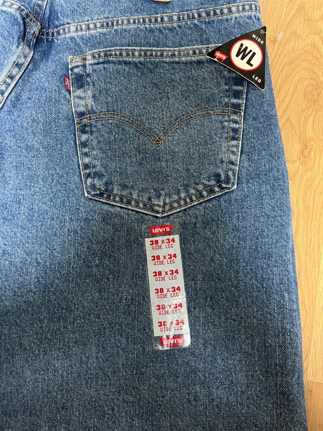 90s 빈티지 리바이스 565 데드스탁 made in usa 상품이미지5