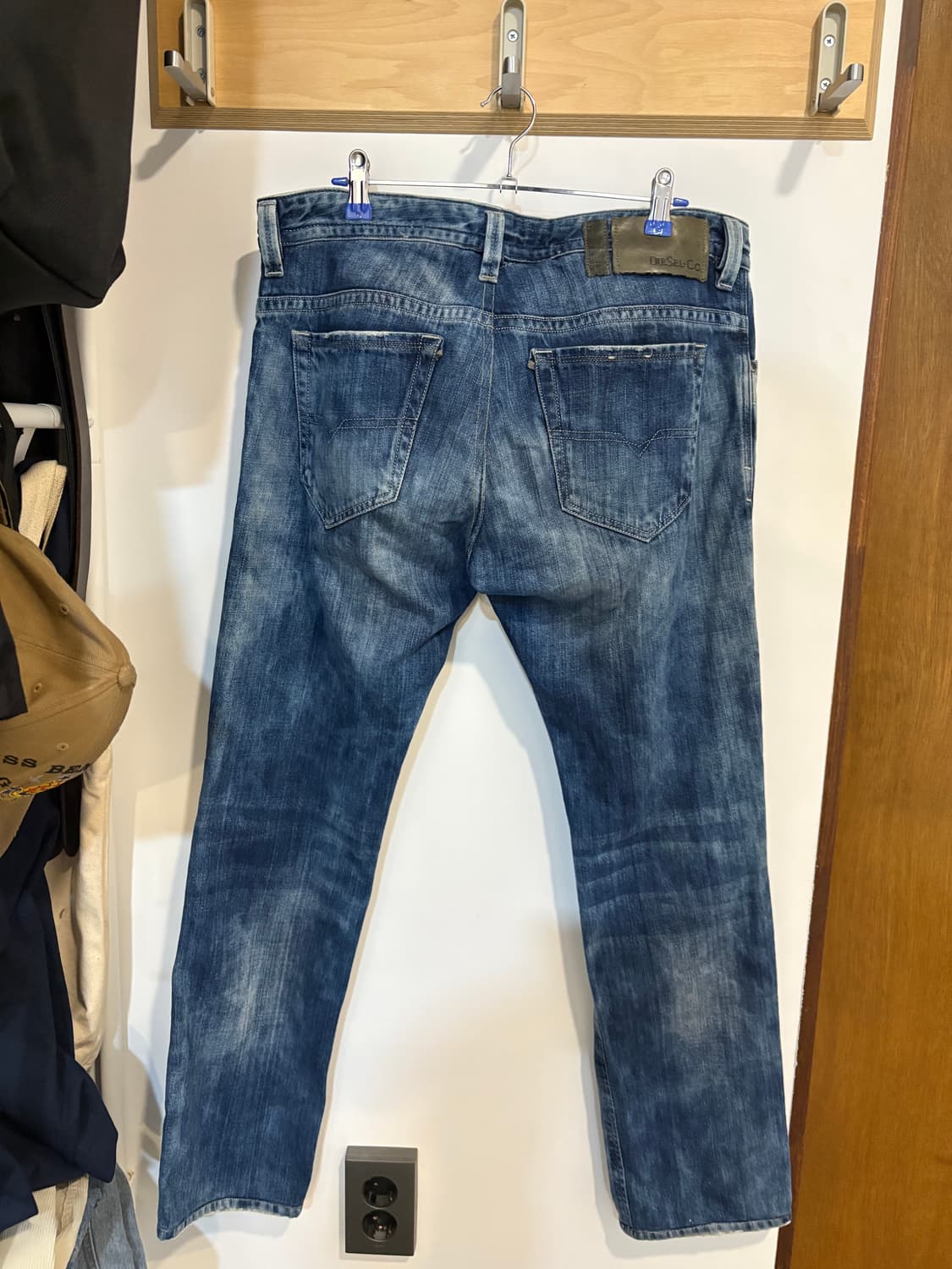 디젤 DIESEL Thavar 청바지 /Wash 888N/W34 L32 상품이미지2