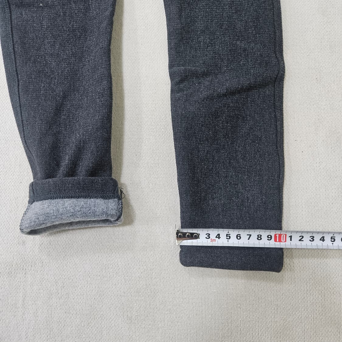 실측확인 빈티지 여성 기모 레깅스 0403Y 상품이미지6